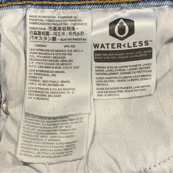 Levi's | Women's Premium Wedgie Icon Fit Light Wash Denim Jeans | Sz 32 - Picture 13 of 16